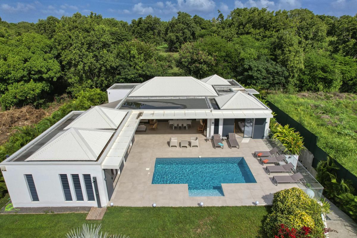 44.Location villa piscine Saint François Guadeloupe_Vue du ciel